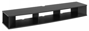 Wall Mounted TV Stand - Black