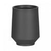 Dalya 16\" Planter - Dark Grey