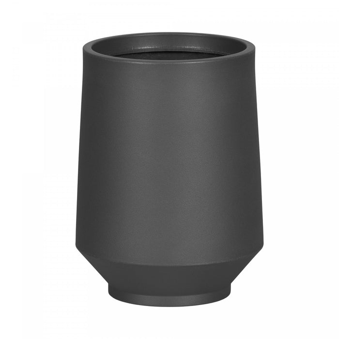 Dalya 16\" Planter - Dark Grey