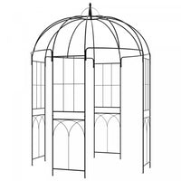 Outsunny Birdcage Shape Garden Arbour, Pergola Pavilion For Climbing Plants