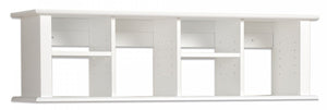 Wall Mounted Desk Hutch - White