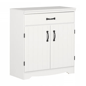 Farnel Storage Cabinet - Pure White
