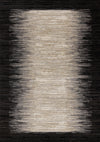 Amelia Dense Black Beige Border Area Rug - 7'10\" x 10'10\"