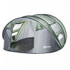 Outsunny 5 Person Camping Tent Automatic Pop Up Tent With Carry Bag Doors