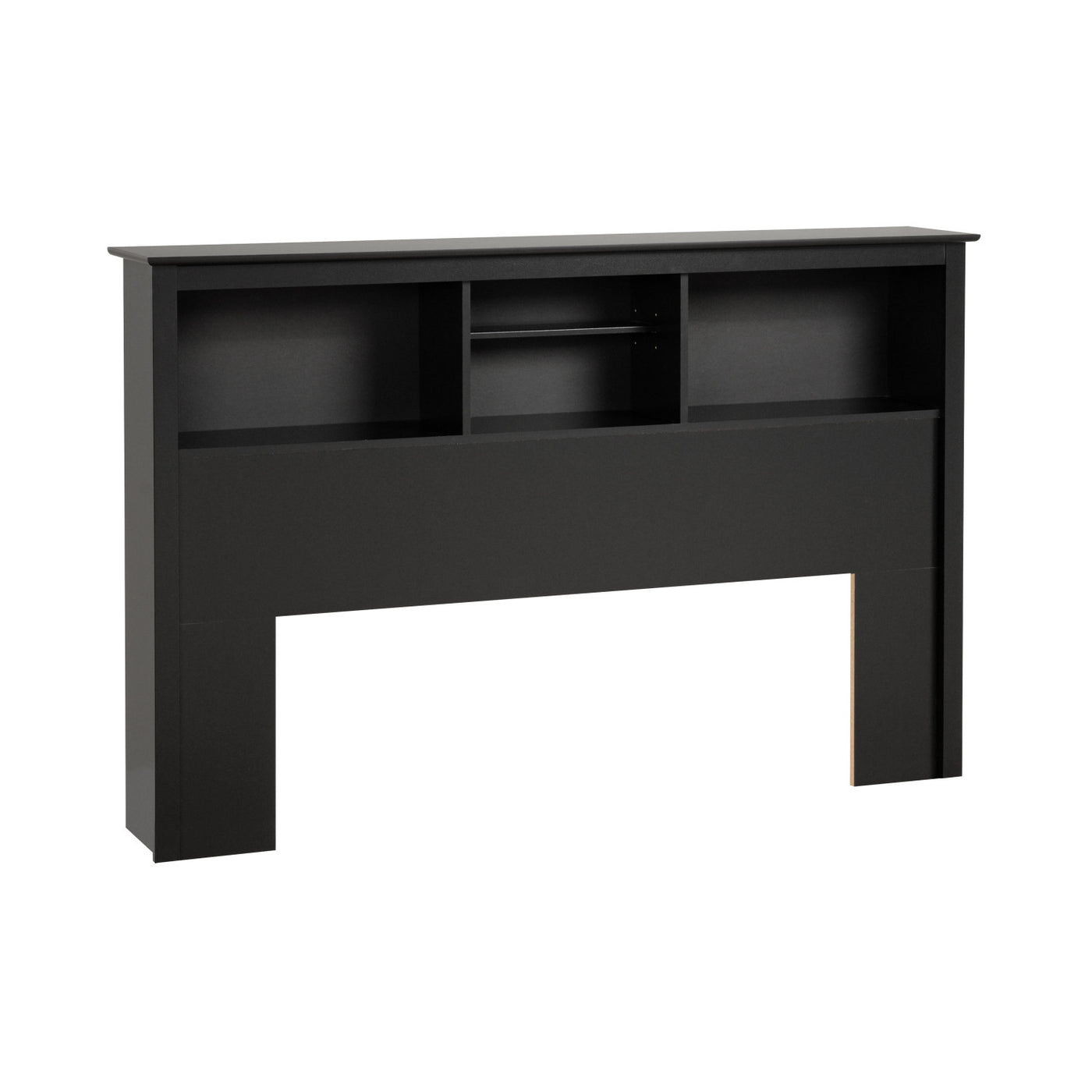 Full Queen Bookcase Headboard Black The Brick