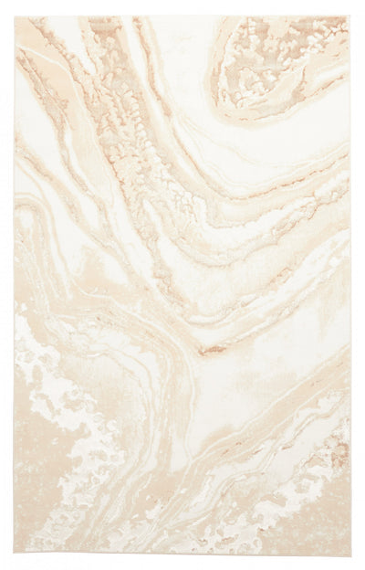 Dove Ivory Rug 8'0" x 10'0" | Tapis Contemporain/Moderne Dove 8'0" x 10'0" en Ivoire