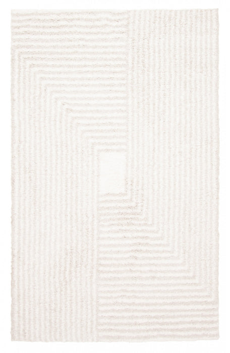 Briggs Ivory Area Rug - 5'0\" X 8'0\"  