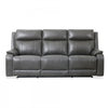Marlow 84 in. Leather Match Power Reclining Sofa with USB/USB-C - Charcoal | Sofa inclinable electrique Marlow de 84 po en cuir assorti avec USB/USB-C - Charbon