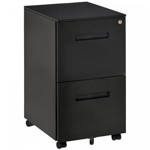 Vinsetto File Cabinet Vertical Filing Cabinet Lockable For Office