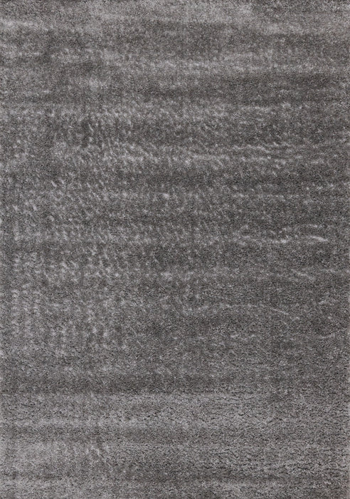 Taylor Dark Grey Comfort Shag Rug, 5'3\" x 7'7\" Indoor Area Rug