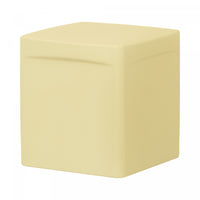 Dalya Square Outdoor Side Table - Light Yellow
