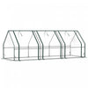 Outsunny 9' X 3' X 3' Portable Tunnel Greenhouse With Zipper Doors Clear