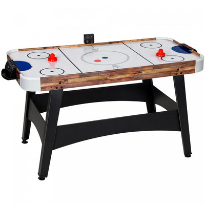 Soozier 61" Air Hockey Table with LED Scoreboard, Pushers, Pucks