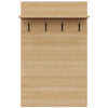 Porto Entryway Wall-Mounted Coat Rack with Shelf