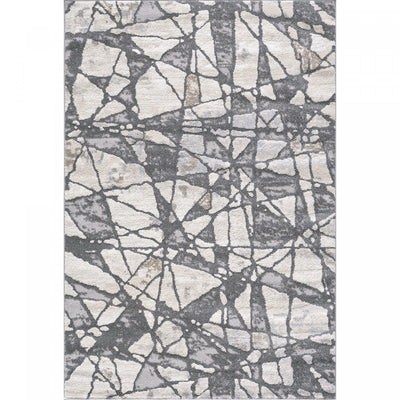 Darius Broken Ice Area Rug - 6'7" x 9'6"|Carpette Darius à motif de glace brisée - 6 pi 7 po x 9 pi 6 po