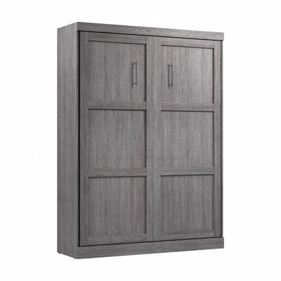 Bestar Pur Queen Murphy 65-Inch Wall Bed - Bark Grey|Grand lit escamotable mural Pur de Bestar de 65 po - gris écorce