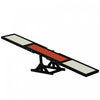 Pawhut Wood Pet Seesaw Platform Dog Agility Training Equipment Run Game Toy Weather Resistant Pet Supplies Black