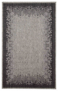 Edge Grey Area Rug - 5'0
