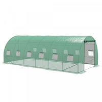 Outsunny 20' X 10' Tunnel Greenhouse With Sprinkler System Green House