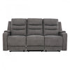 Preston 75 in. Upholstered Power Reclining Sofa - Grey | Sofa inclinable electrique Preston de 75 po rembourre - Gris