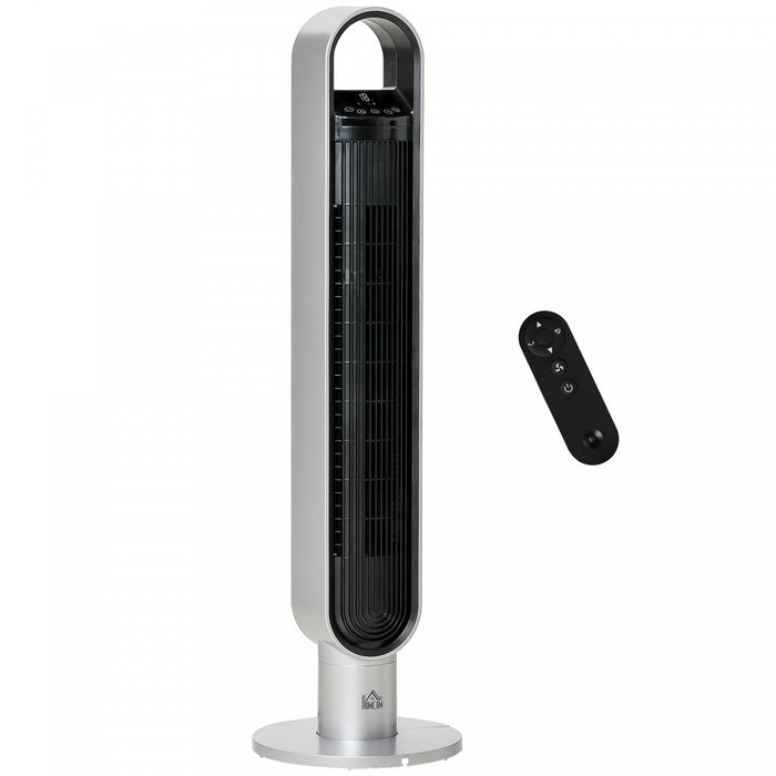 Homcom 39\" Cooling Tower Fan With Oscillating And Timer