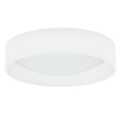 Dainolite Cfled Flush Mount 15" Ivory Shade Lamp|Plafonnier affleuré Cfled de Dainolite de 15 po avec abat-jour ivoire
