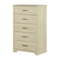 Fusion 5-drawer Chest - Bleached Oak 
