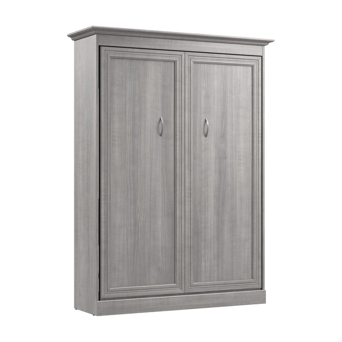 Bestar Versatile 64 W Full Murphy Bed - Platinum Grey