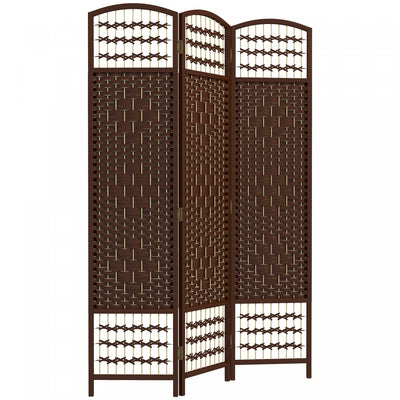 Homcom Folding Room Divider 5.6 Ft Privacy Screen Panel|Homcom Separateur De Piece Pliable A 4 Panneaux De 5,6 Pi