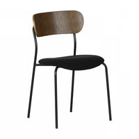 Hype Black Brown Dining Chair - Set of 2