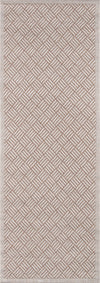 Eve Contemporary 2'0\" x 10'0\" Runner Rug in Brown Indoor Area Rug