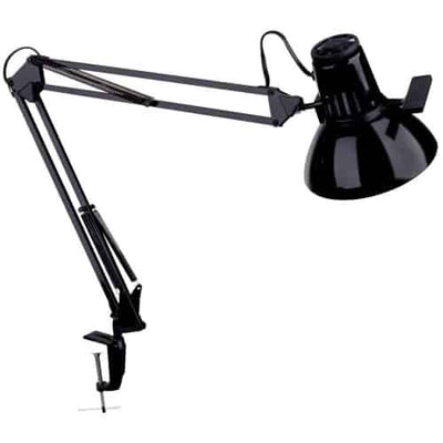 Dainolite Working/Task Lamp Gloss Black 36" Reach|Lampe de travail de Dainolite avec portée de 36 po et fini noir lustré