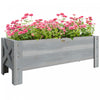 Outsunny 3.3 X 1.2 X 1.2 Ft Garden Raised Bed Planter Grow Containers