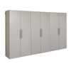Hangups 108-inch 3-piece Garage Storage Cabinet Set E - Light Gray