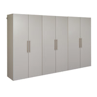 Hangups 108-inch 3-piece Garage Storage Cabinet Set E - Light Gray 