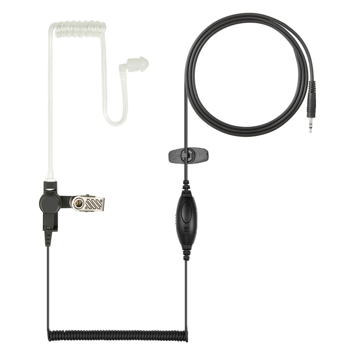 Dewalt Stealth 2 Way Radios Surveillance Headset - Earpiece, Microphone Works with DXFRS Range Of Walkie Talkies