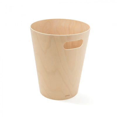 Umbra Woodrow Garbage Bin Trash Can - Natural|Poubelle Woodrow de Umbra - naturelle