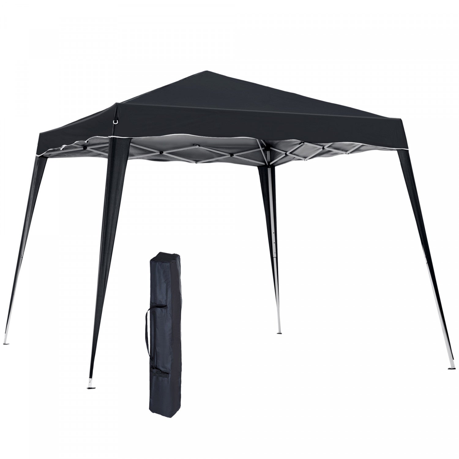 Outsunny 8' X 8' Pop Up Canopy Foldable Outdoor Canopy Tent