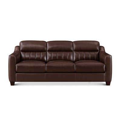 Hydeline Uptown Leather Sofa - Brown | Hydeline Uptown Sofa en cuir – Brun