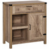 HOMCOM Sideboard Buffet Cabinet, Farmhouse Kitchen Storage Cabinet