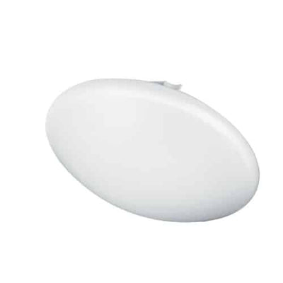 Dainolite Cfled Ceiling Flush Mount 16" Dia White Shade Lamp|Plafonnier affleuré Cfled de Dainolite de 16 po de diamètre avec abat-jour blanc