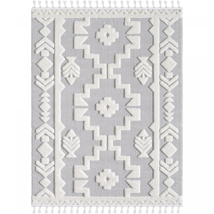 Quinto Tres Moroccan Shag Area Rug - 5'7\" x 7'3\"