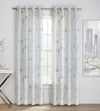 Habitat Symphony Purple Sheer Grommet Curtain Panel - 52 x 63