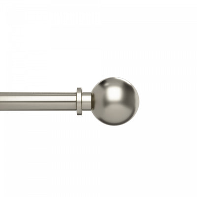 Umbra Bolas Nickel Expandable 1" Curtain Rod - 36"-72" | Tringle à rideaux extensible Bolas de Umbra nickel de 1 po - 36 po à 72 po