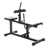 Soozier Adjustable Seated Calf Raise Machine Steel Leg Press Machine Black