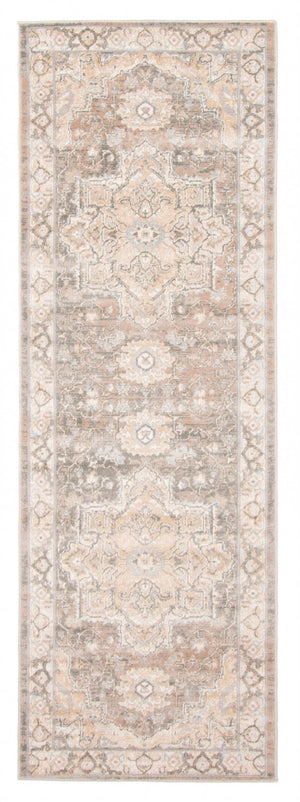 Ashby Tan Runner Area Rug - 2'8