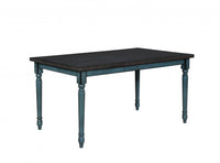 Willow Dining Table - Teal