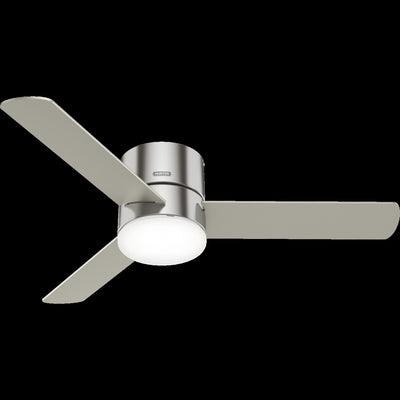 Minimus Ceiling Fan with Light Fixture - Grey | Ventilateur de plafond Minimus avec luminaire - Gris