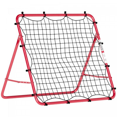 Soozier Soccer Rebounder Net, Bounce Back Net with 5 Adjustable Angles
