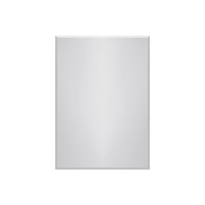 Dovetail 24 Inch Frameless Rectangular Mirror In Chrome | Dovetail Miroir Rectangulaire Sans Cadre de 24 Pouces Chrome